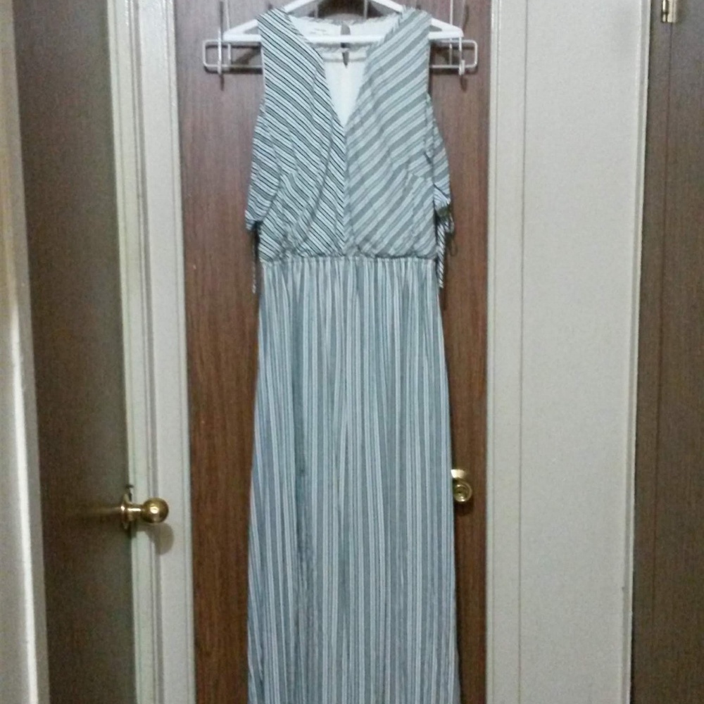 Maurice Cold Shoulder Maxi Dress
